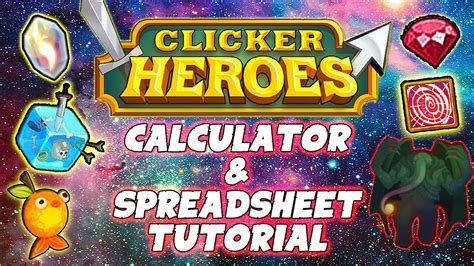 Clicker heroes calculator - The calculator will automatically hide ancients when: You have maxed out an ancient that has a level cap. An ancient is not desired and you don't have it. Clicking ancients with an idle playstyle. Iris recommendation is experimental, following this analysis of Iris . Clicker Heroes Ancient Calculator by /u/findmeanewone.